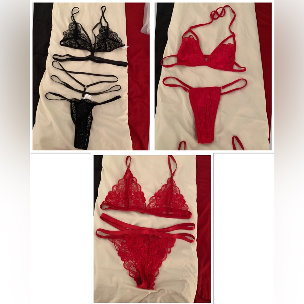Lingerie sets 34B size medium